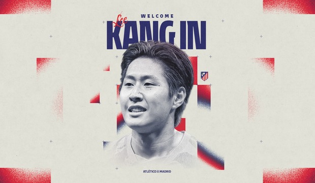 Lee Kang-in gia nhập Atletico Madrid, nhận áo số 7